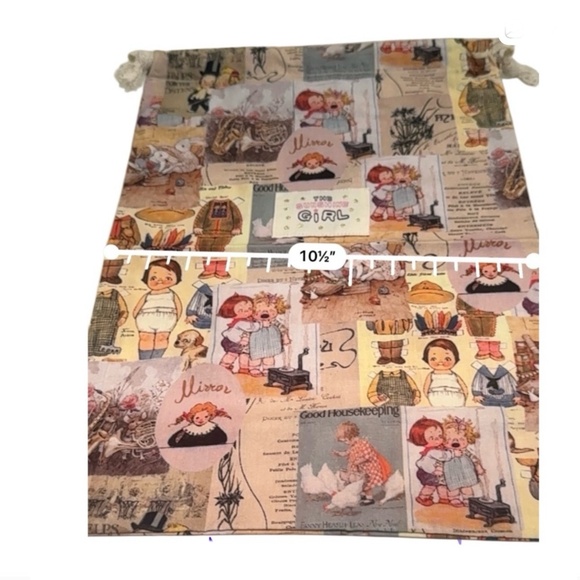 Fun Stylish Drawstring Cloth Mini Backpack - Picture 3 of 7